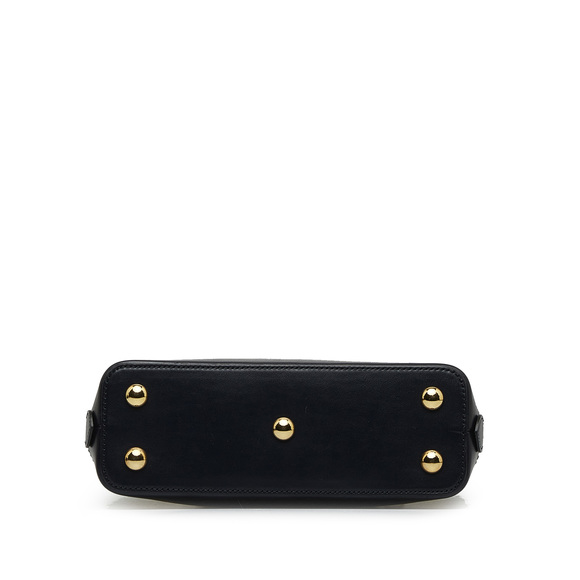 Pre-Loved Gucci Small Horsebit 1955 Canvas Top Handle - Picture 4 of 10